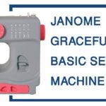 JANOME GRACEFUL GRAY BASIC SEWING MACHINE